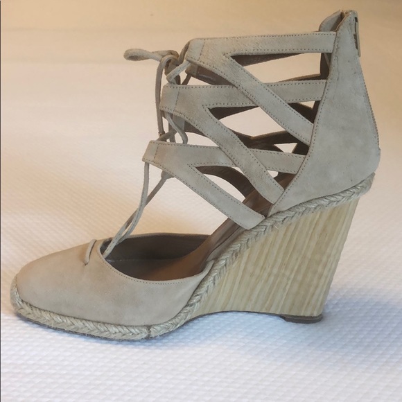 Aquazzura beige wedge SZ 40 - Picture 6 of 8